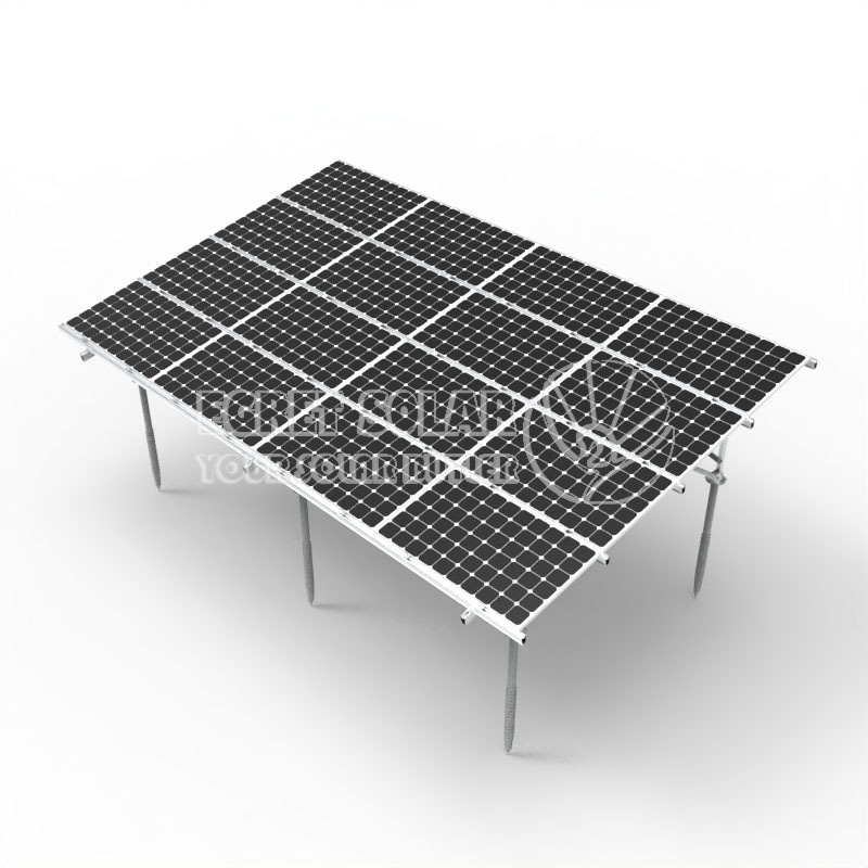 Cấu trúc vít nối đất để lắp đặt mặt đất PV