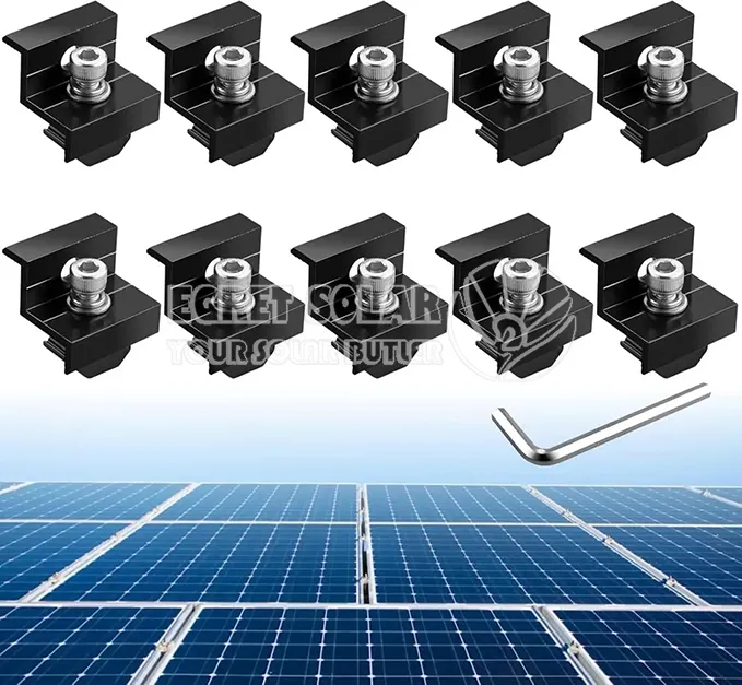 30/35 End Clamps Black