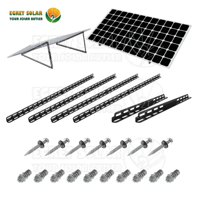 Solar Black Tripod Mounting System