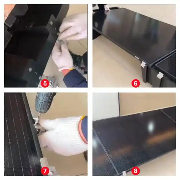 Plastic Solar Bracket HDPE Ballast