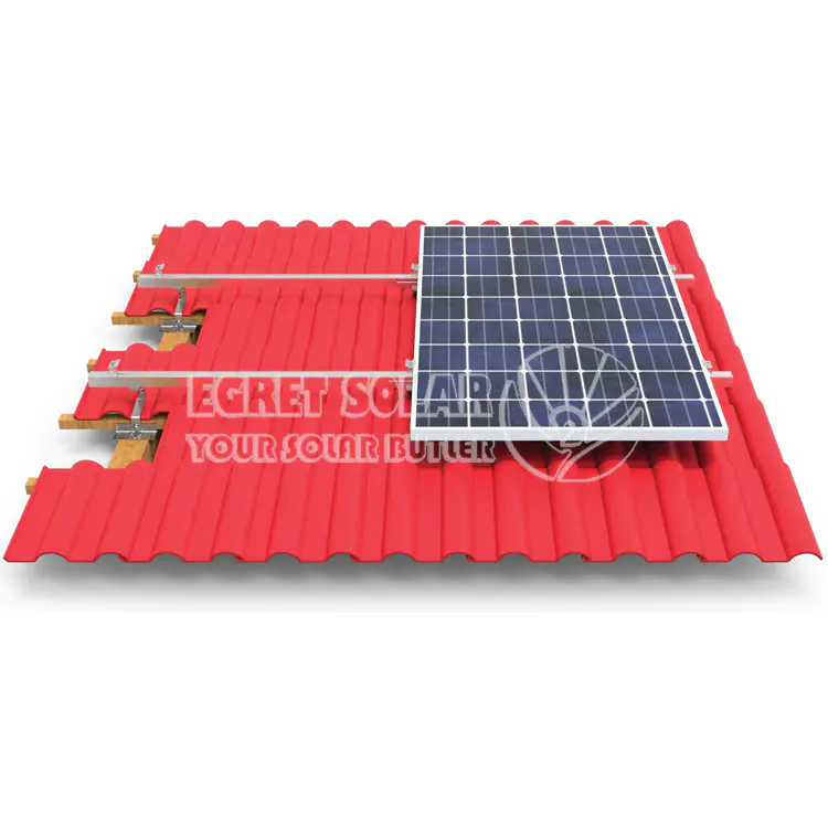 Lắp đặt nhanh hệ thống lắp mái nhà mặt trời