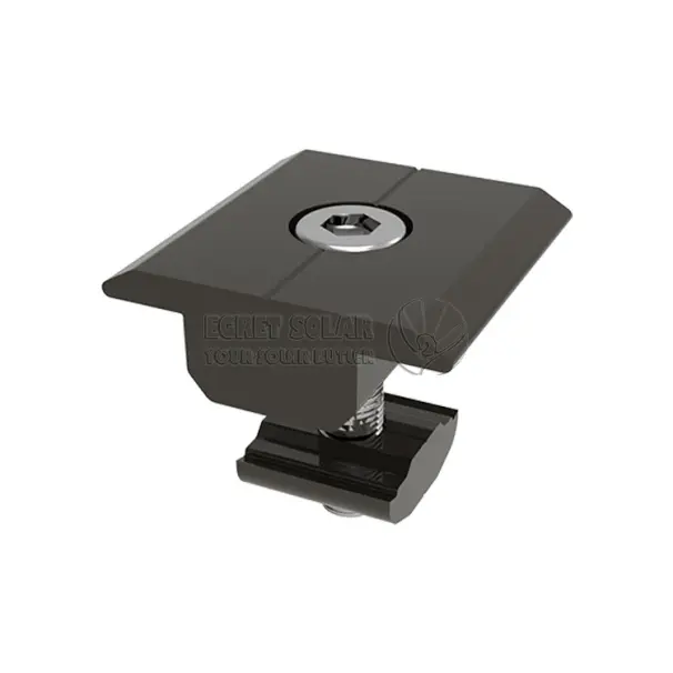 Năng lượng mặt trời 30 mm 35 mm Đen Kẹp giữa