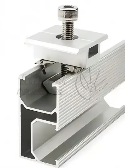 Kẹp giữa rỗng năng lượng mặt trời cho bảng PV