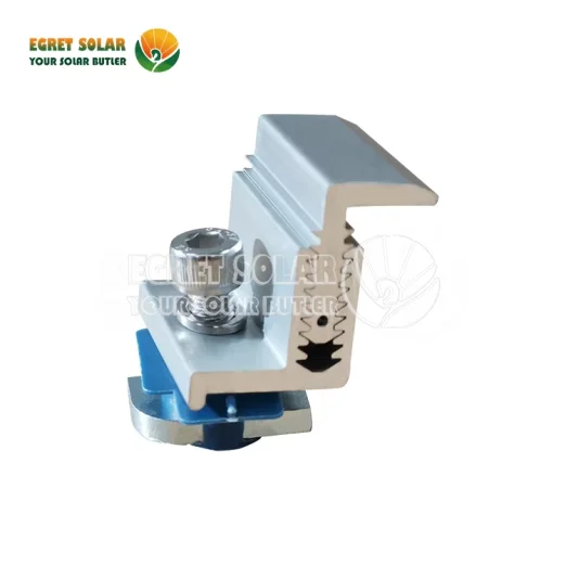 Kẹp cuối mặt trời có thể điều chỉnh cho đường ray thép C