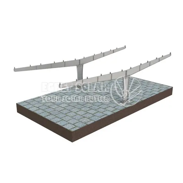 Y Loại hệ thống gắn xe mặt trời đơn